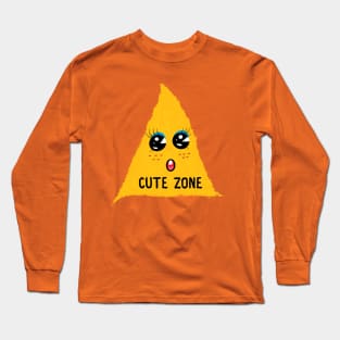 Cute zone sign Long Sleeve T-Shirt